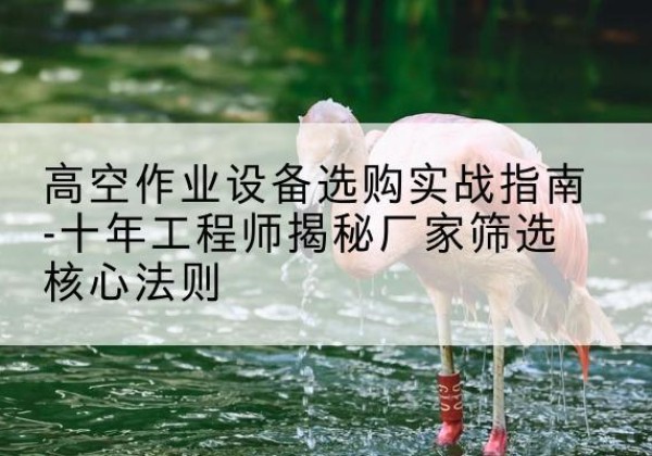 侯马剪叉式升降机厂家-高空作业设备选购实战指南-十年工程师揭秘厂家筛选核心法则
